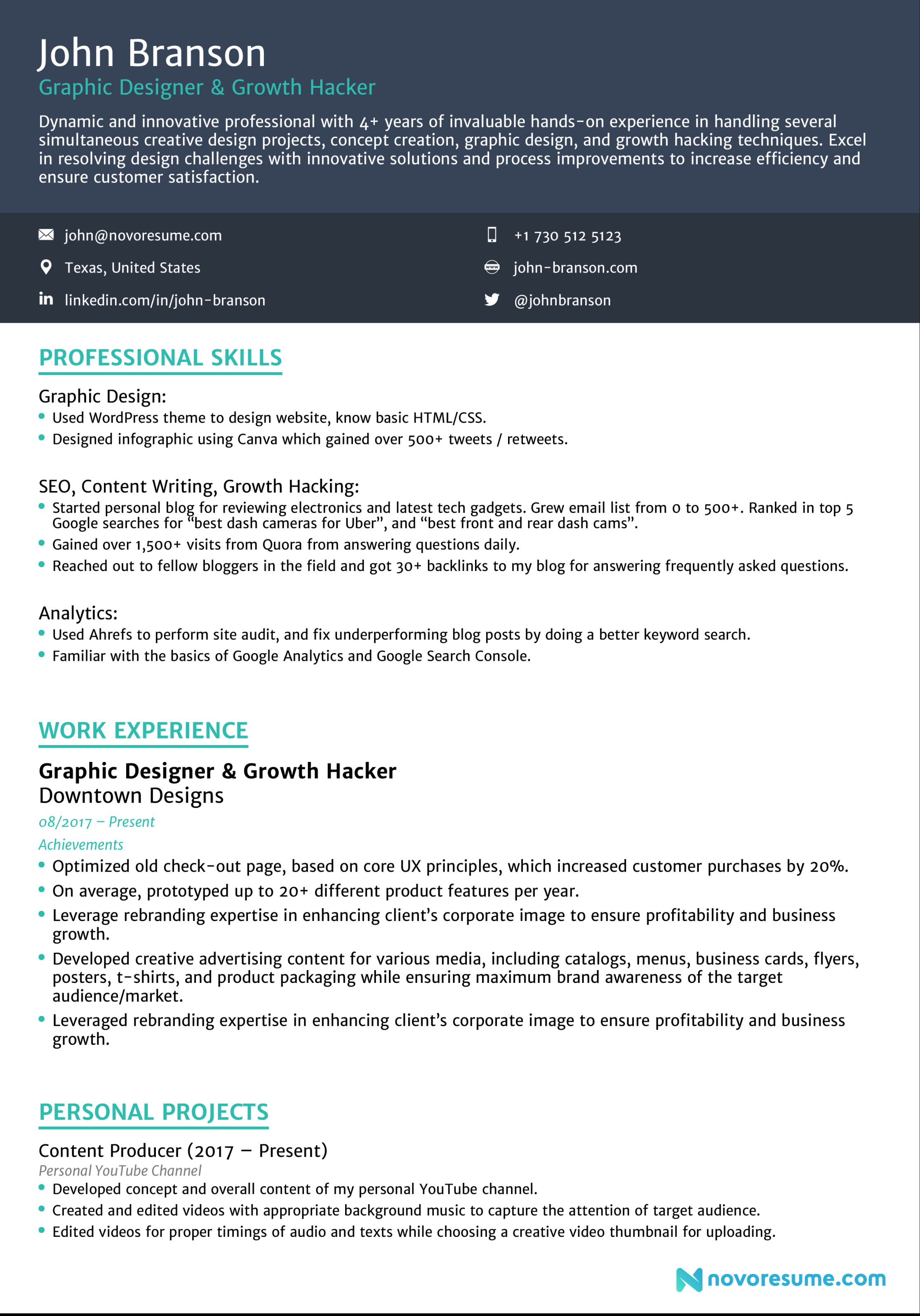 Combination Resume Guide [w/ Templates & Examples]