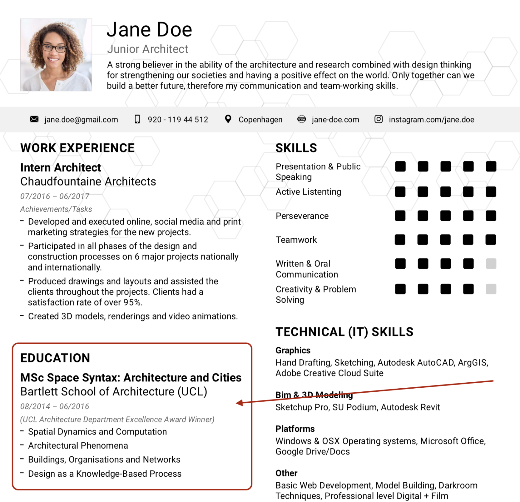 how to list education on a resume real life