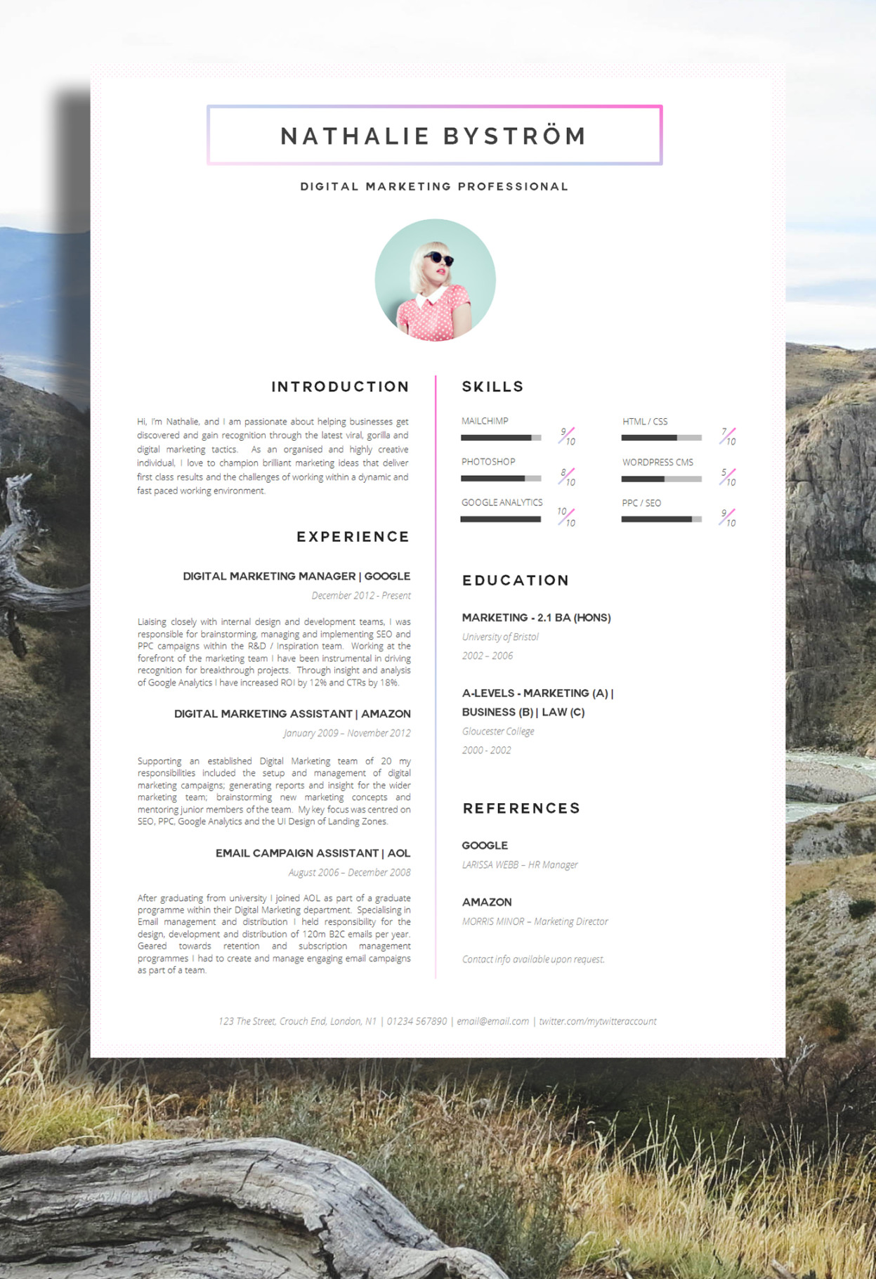 Creative Resume Examples for Your Inspiration Skillroads