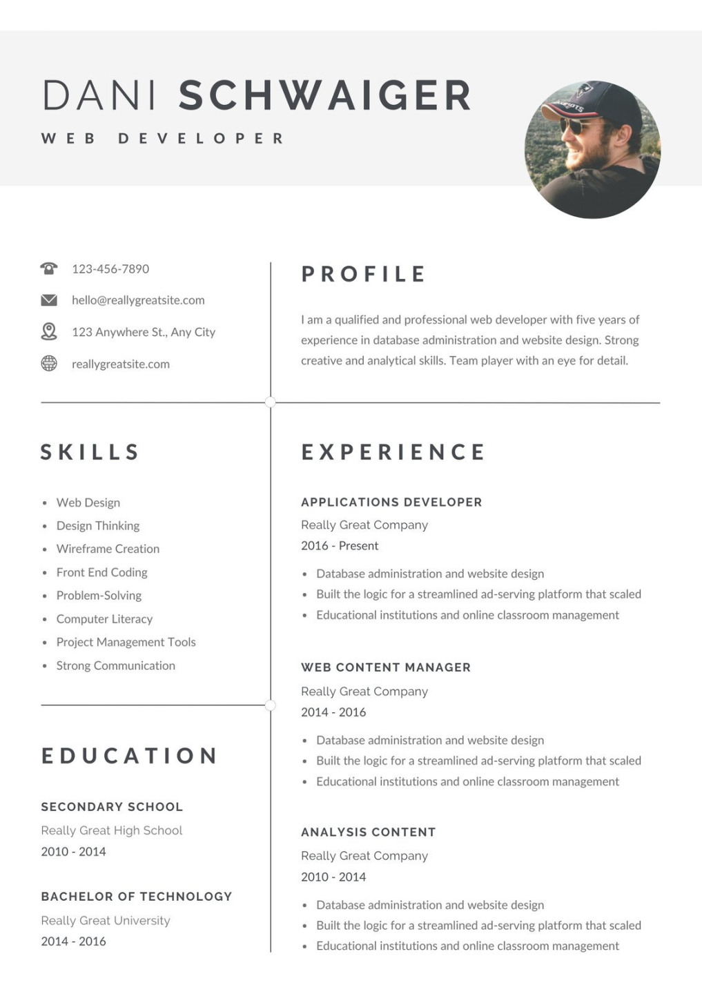 Free printable, customizable college resume templates  Canva
