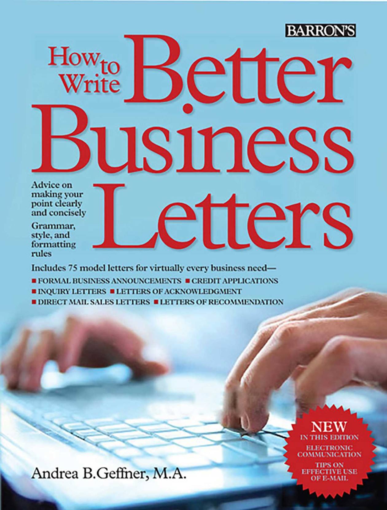 How to Write Better Business Letters  Book by Andrea B