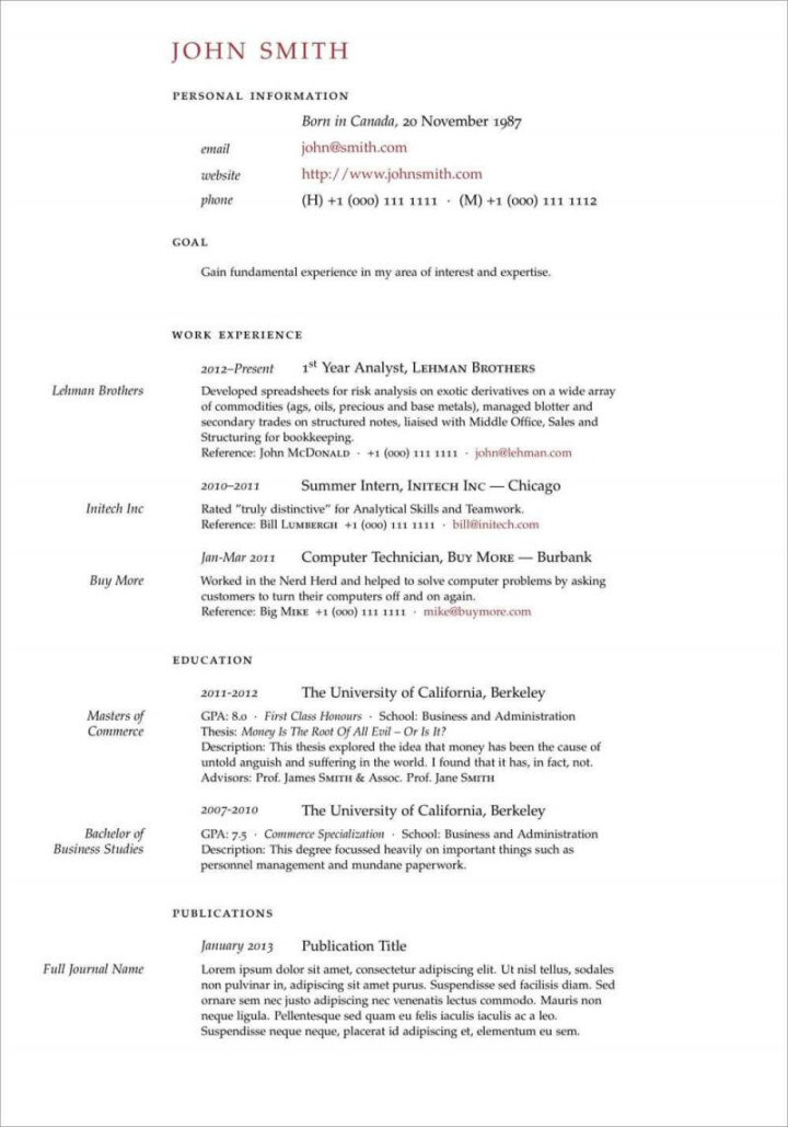 of the Best LaTeX CV Templates to Download in