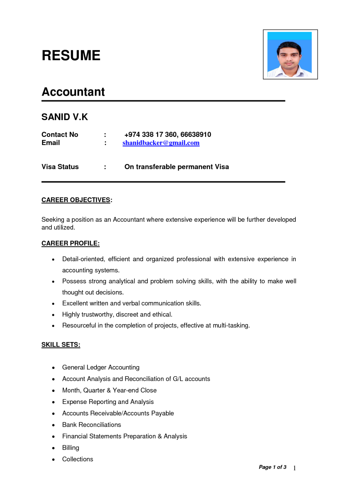 Resume Format India , #format #india #resume #ResumeFormat  Job