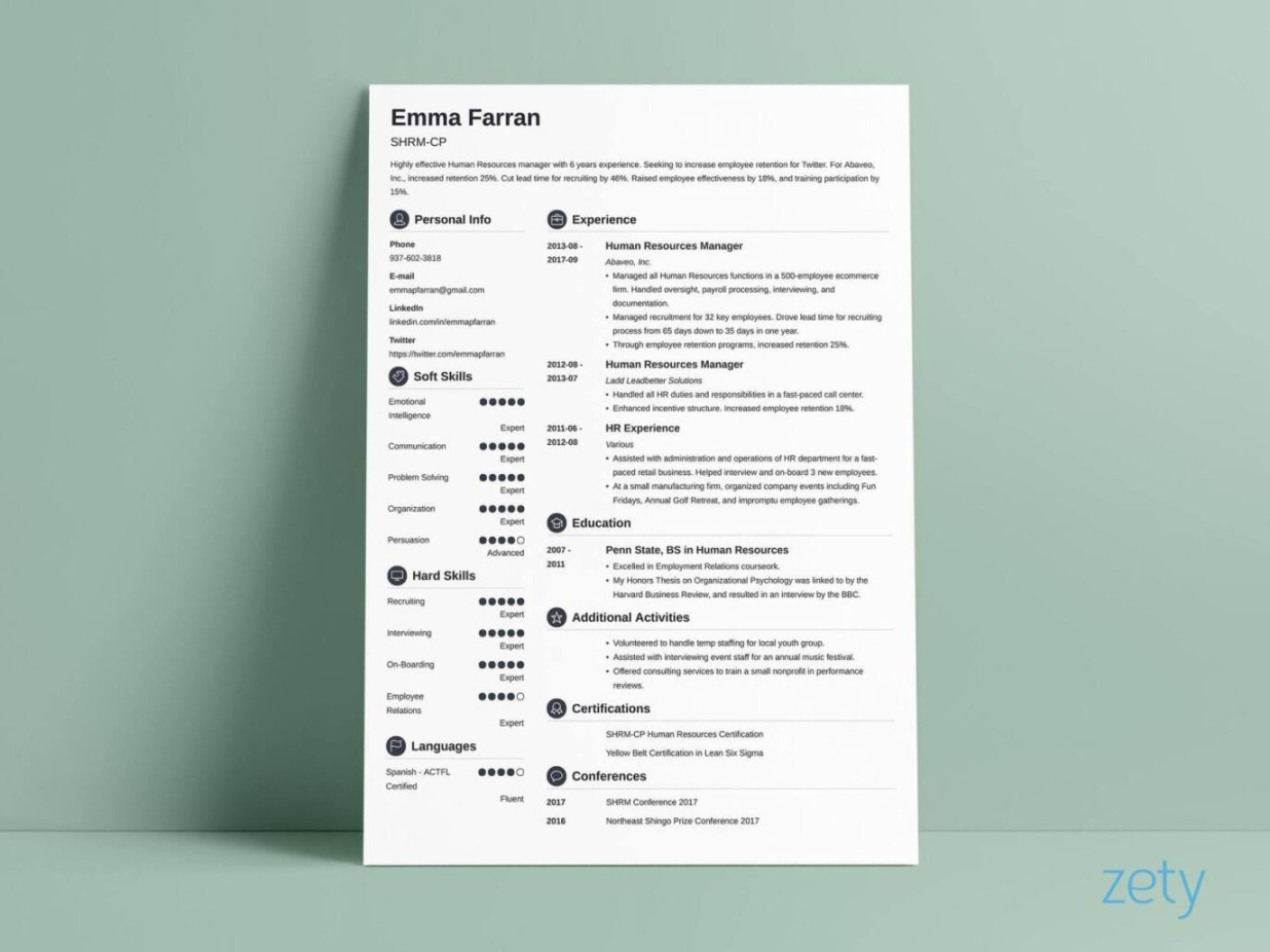 resume layout examples amp how to make a layout for a resume