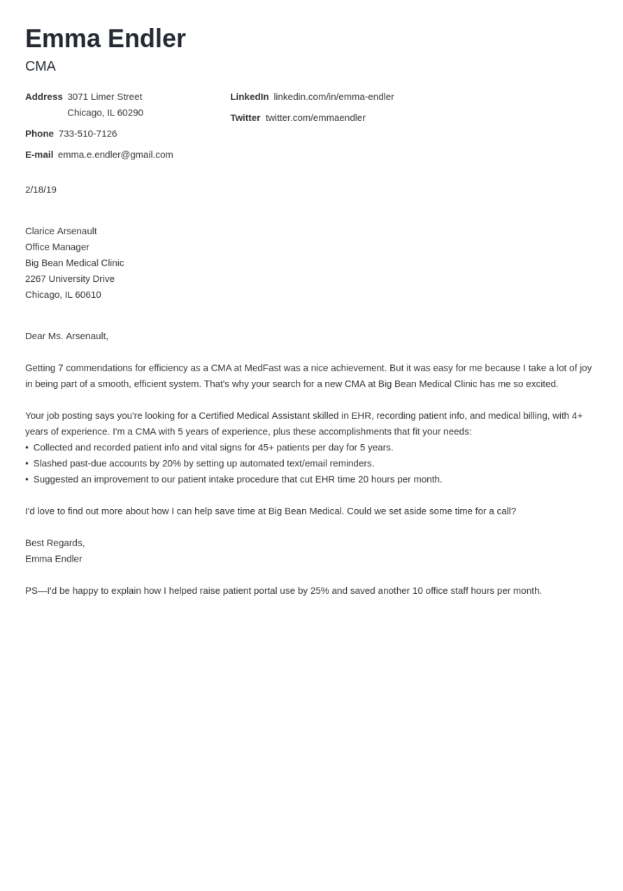 Short Cover Letter Examples for Any Job (+ Writing Guide)